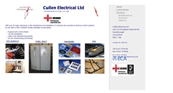 Desktop Screenshot of cullen-electrical.co.uk